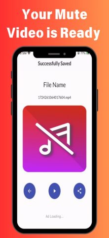 Remove Audio From Video для iOS — скриншот 3