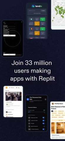 Replit: Idea to software, fast для iOS — скриншот 1