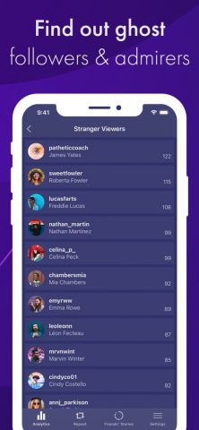 Reports+ Unfollowers Follower для iOS — скриншот 3
