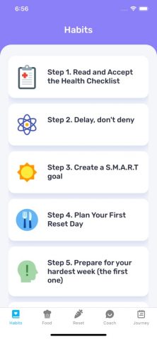 Reset: Lasting Weight Loss для iOS — скриншот 2