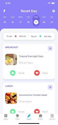 Reset: Lasting Weight Loss для iOS — скриншот 3