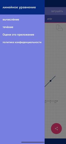 Калькулятор линейных уравнений для iOS — скриншот 4