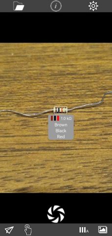 Resistor Scanner для Android — скриншот 1