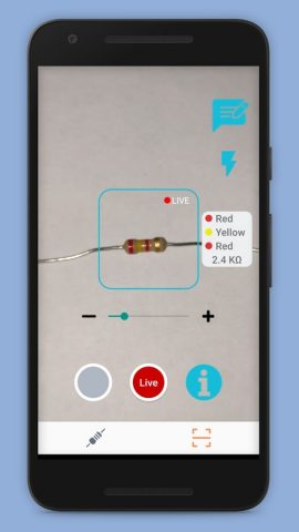 Resistor Scanner (beta) для Android — скриншот 2