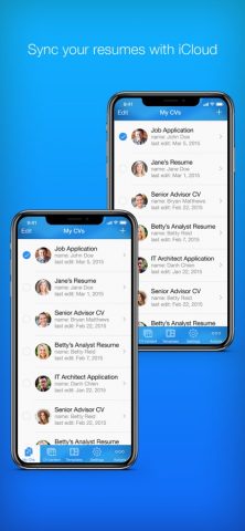 Resume & CV Builder для iOS — скриншот 4