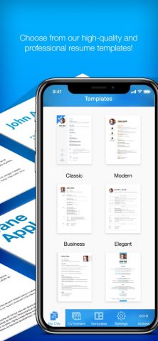 Resume & CV Builder для iOS — скриншот 5