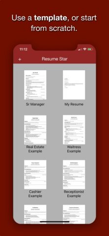 Resume Star: Pro CV Maker для iOS — скриншот 3