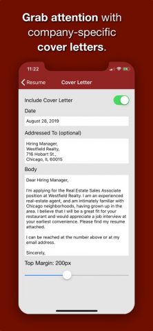 Resume Star: Pro CV Maker для iOS — скриншот 5
