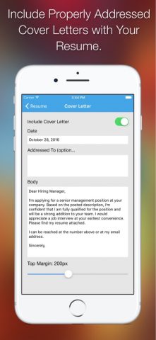 Resume Writer: CV Maker для iOS — скриншот 5