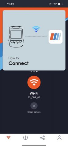 Rexing Connect для iOS — скриншот 1