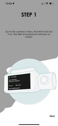 Rexing Connect для iOS — скриншот 2