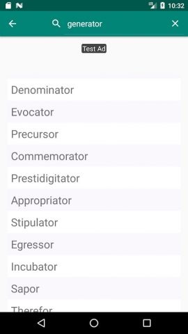 Rhyme Generator для Android — скриншот 3