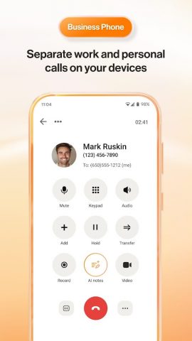 RingCentral для Android — скриншот 2