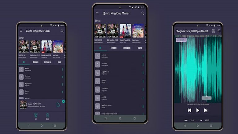 Ringtone Maker — MP3 Cutter для Android — скриншот 1