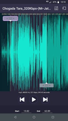 Ringtone Maker — MP3 Cutter для Android — скриншот 4