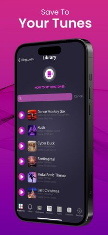 Ringtones: for iPhone для iOS — скриншот 3