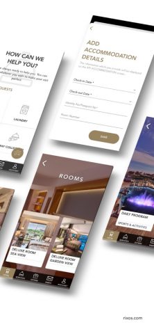 Rixos Hotels для iOS — скриншот 3
