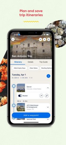 Roadtrippers — Trip Planner для iOS — скриншот 4