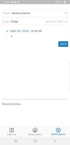 Roam Research — скриншот 3