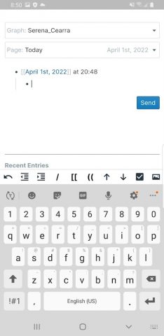 Roam Research — скриншот 4