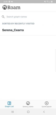 Roam Research — скриншот 5