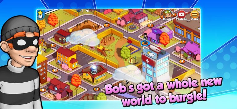 Robbery Bob 2  Комический вор! для iOS — скриншот 1