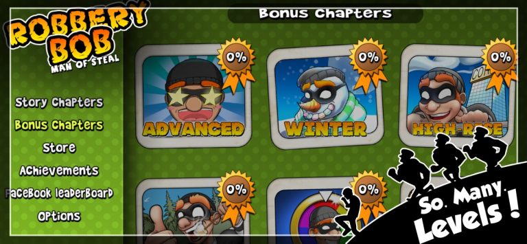 Robbery Bob: Украсть сокровища для iOS — скриншот 2