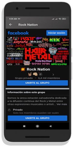 Rock Nation для Android — скриншот 2