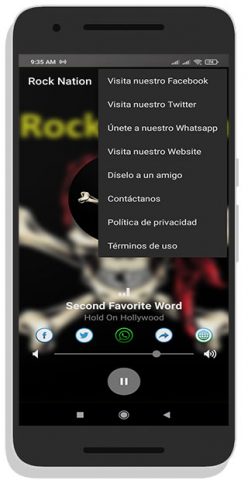 Rock Nation для Android — скриншот 3