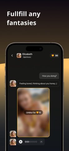 Romantic A.I Girl Friend Chat для iOS — скриншот 4