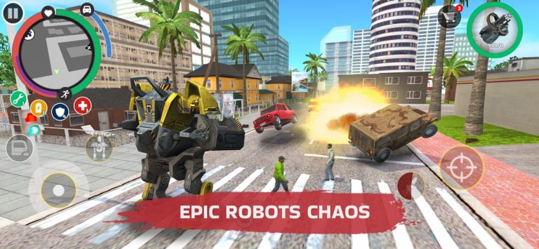 Rope Hero: Vice Town для iOS — скриншот 3