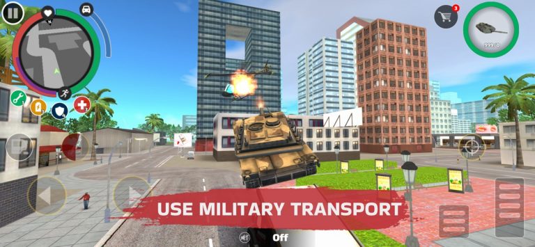 Rope Hero: Vice Town для iOS — скриншот 4