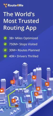 Route4Me Route Planner для iOS — скриншот 1