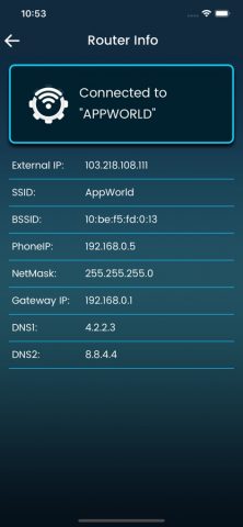 Router Admin Setup для iOS — скриншот 3