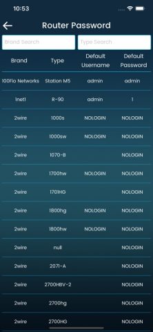 Router Admin Setup для iOS — скриншот 4