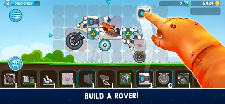 RoverCraft Racing для iOS — скриншот 1