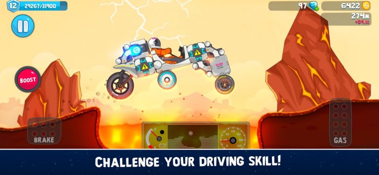 RoverCraft Racing для iOS — скриншот 2