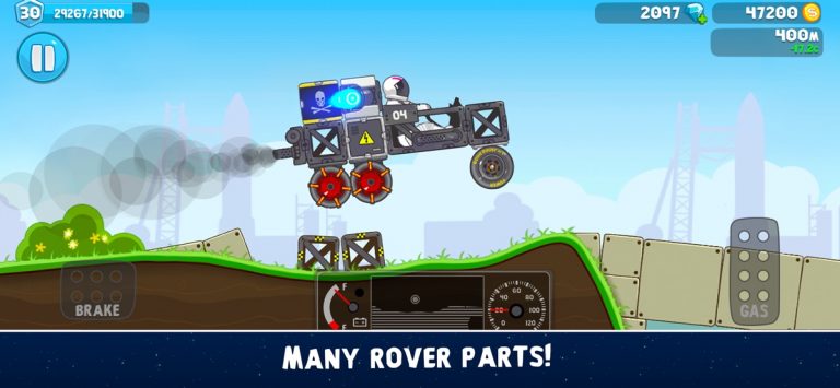 RoverCraft Racing для iOS — скриншот 4