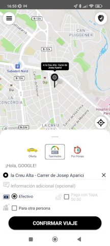 Royal Taxi Cliente для Android — скриншот 4