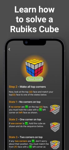 Rubix Cube Solver & Learn для iOS — скриншот 5