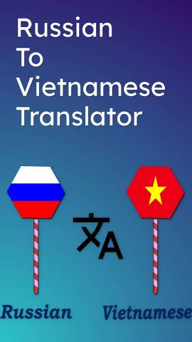 Russian Vietnamese Translator для Android — скриншот 1
