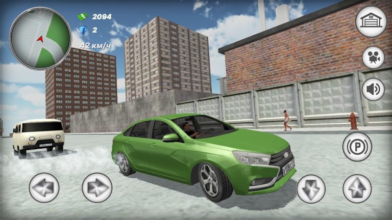 Русская тачка Лада Веста для Android — скриншот 4