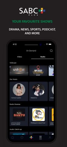 SABC+ для iOS — скриншот 2