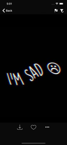 SAD Wallpaper HD для iOS — скриншот 3