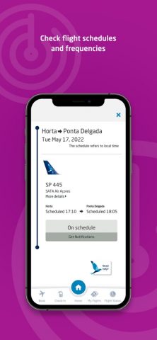 SATA Azores Airlines для iOS — скриншот 4