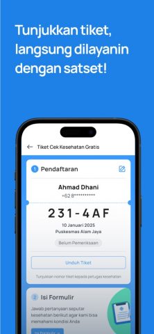 SATUSEHAT Mobile для iOS — скриншот 4