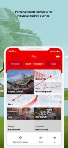 SBB Mobile для iOS — скриншот 2