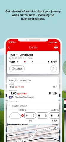 SBB Mobile для iOS — скриншот 5