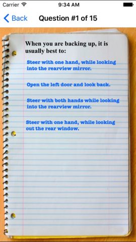 SC DMV Driver Exam для iOS — скриншот 2