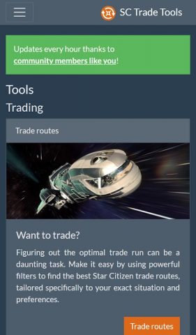 SC Trade Tools для Android — скриншот 1